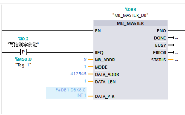 西门子1200PLC与汇川伺服电机的MODBUS-RTU通讯